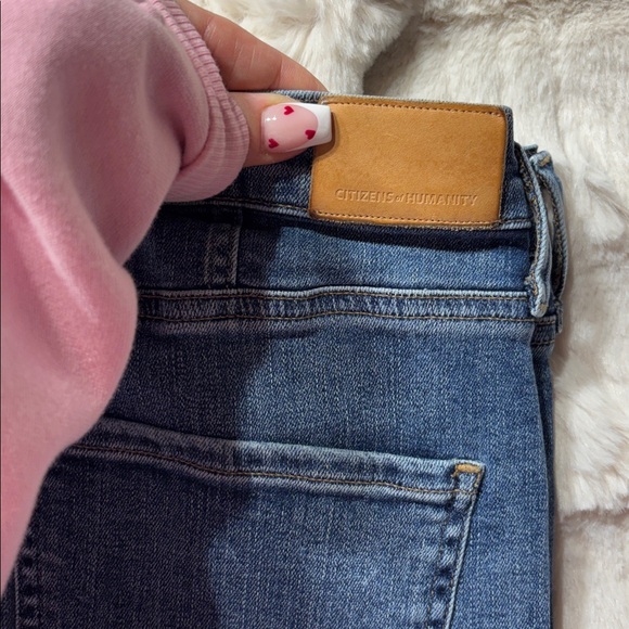 Citizens of Humanity Chrissy High Rise Skinny Jeans Size 31 Medium Wash - Picture 3 of 6